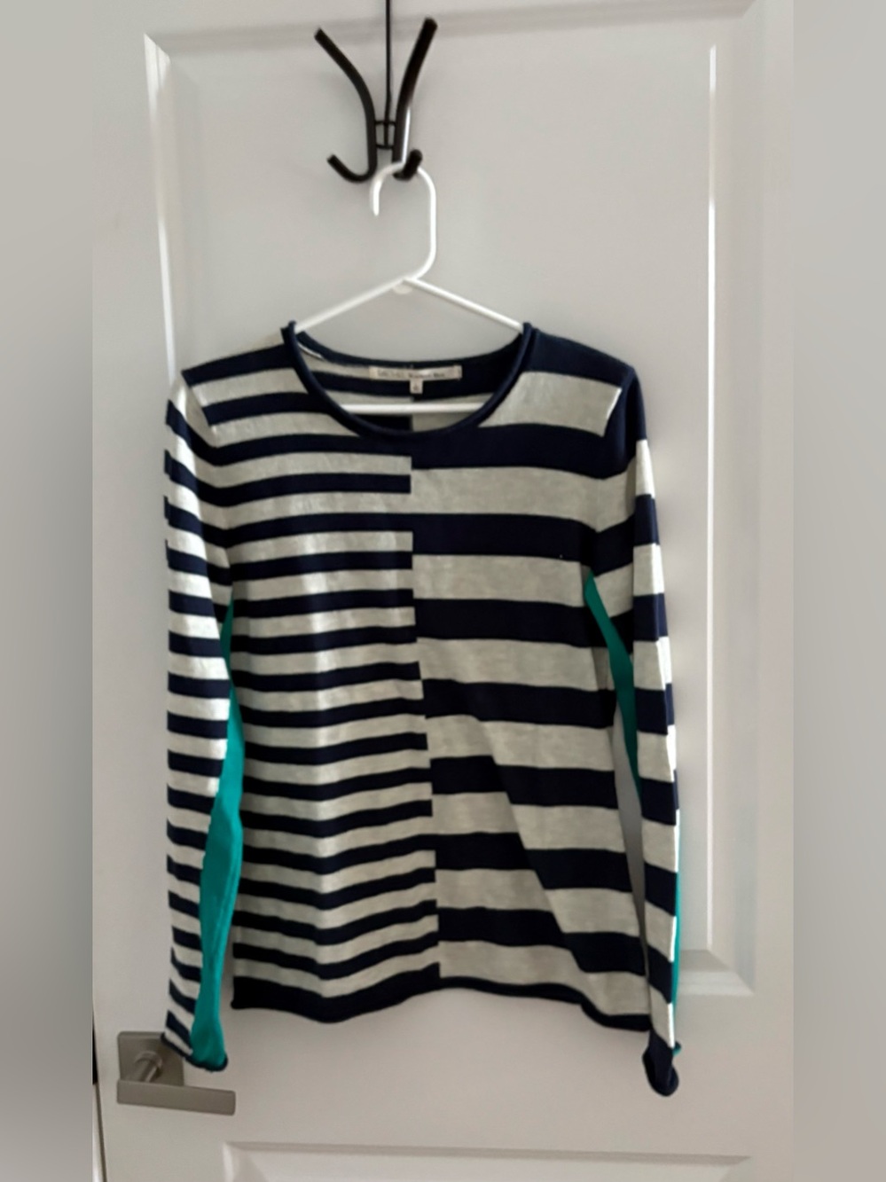 Rachel by Rachel Roy Navy Long Sleeved Shirt, Size L